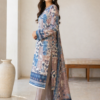Misty Slate (Unstitched 3-Piece Suit)