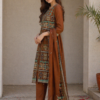 Graceful pose with traditional elegance Rustic Heritage