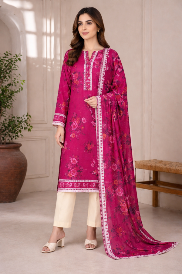 ChatGPT Image Apr 20, 2026, 03_42_19 AM Royal Fuchsia Statement Suit (Unstitched 3-Piece Suit)