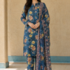 Midnight Bloom Ensemble (Unstitched 3-Piece Suit)