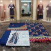 luxe-edit-product (20 Navy Royale Printed Lawn Suit (Unstitched 3-Piece Suit)