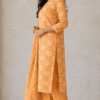 Amber Glow Printed Kurta Set (3PC Unstitched Suit)