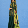 green floral dress 2 (1) Noor-e-Zamurd- Eid Edit (3-Piece Unstitched Suit)