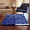 Indigo Elegance 3-Piece Unstitched Set