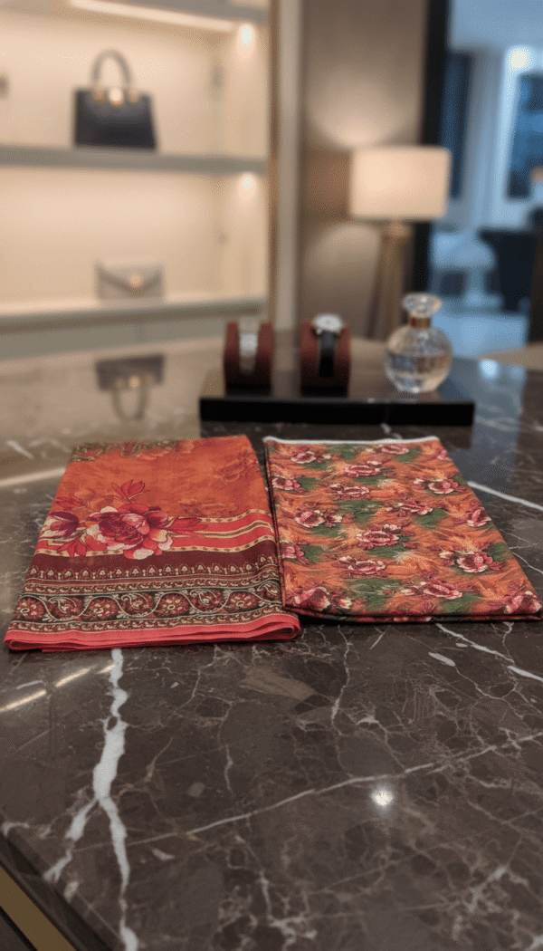 Autumn Bloom – 3PC Unstitched Lawn Set