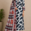 Midnight Mist Printed 3-Piece Lawn Suit (Unstitched)