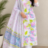 Pastel Bloom Lawn 3-Piece Suit (Unstitched)