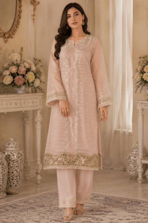 ChatGPT Image Jul 11, 2026, 08_40_28 PM (1) Blush Aura Organza Set (Unstitched)