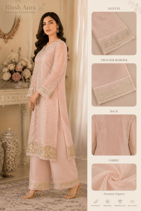 ChatGPT Image Jul 15, 2026, 12_52_14 AM (1) Blush Aura Organza Set (Unstitched)