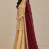 Mehroze — Gold & Maroon Gota Ensemble