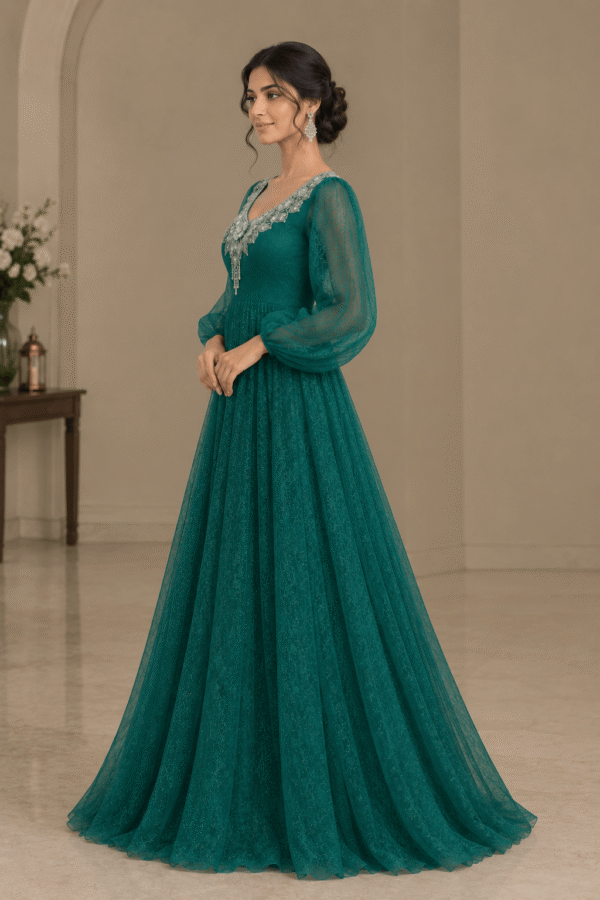ChatGPT Image Sep 9, 2026, 06_13_19 PM (1) (1) Seafoam Elegance – Embellished Sea Green Net Maxi